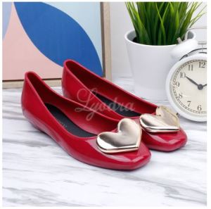 Terlaris Sepatu Cantik Serenity Flat Jelly Shoes Import LDR924 Real Pict/Import/Premium Quality
