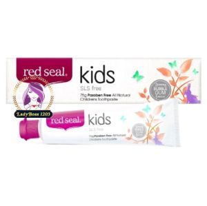 red seal Kids Toothpaste - SLS-Free Safe to Swallow (75g)