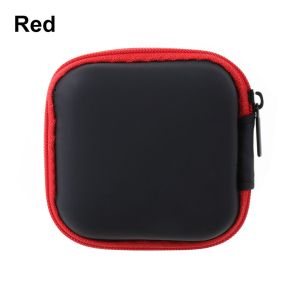 OKDEALS พกพา กระเป๋า ทรงสี่เหลี่ยม เคสหูฟัง อุปกรณ์เสริมหูฟัง กระเป๋าเก็บของ กล่องจัดระเบียบ