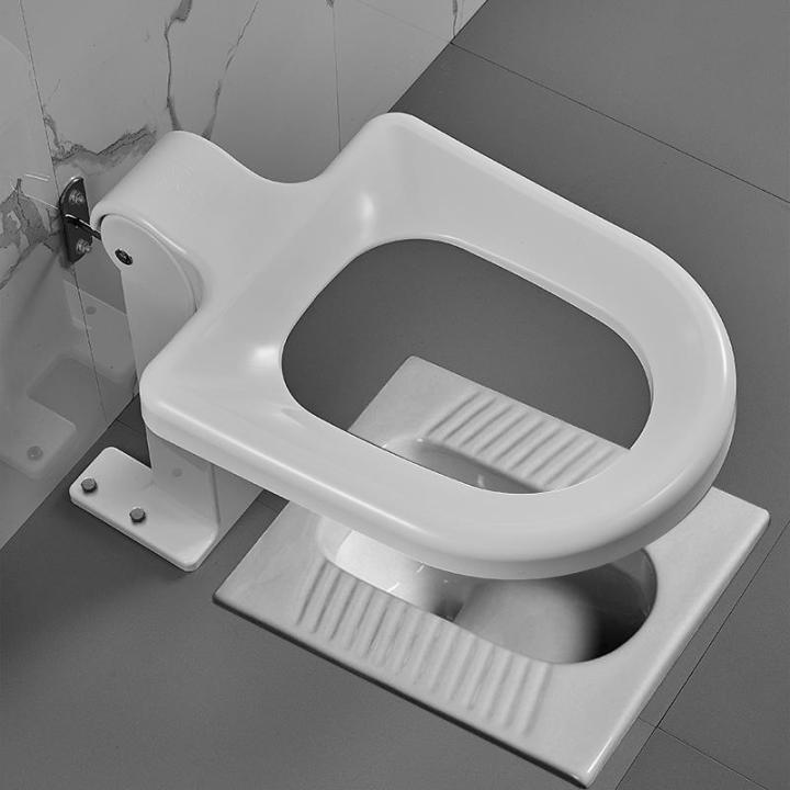 Simple Squatting Toilet Squat Seat Frame Squatting Pit Toilet Folding