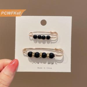 【PCWFKef】 Phong Cách Hàn Quốc Thời Trang Chống-Lóa Khóa Trâm Quần Áo Cố Định Quần Eo Thay Đổi Nhỏ Eo Khóa Đa-Mảnh Trâm Pin