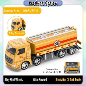 [Little B House] 1:55 Alloy Construction Vehicle Truck Excavator Bulldozer Road Transport Toy Car 合金工程挖掘机 Mainan  -BT281