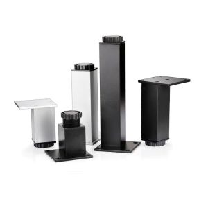 ขาโต๊ะ ขารองชั้น ขาเหล็ก ขาตู้ ขาเตียง ขารองโซฟา ขาโซฟา ขาเฟอร์นิเจอร์ ขารองเฟอร์นิเจอร์ อะไหล่โซฟา สีดำ เงิน 6-15ซม.