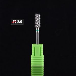 Nail Tungsten Steel Grinding Head Conical Trapezoidal Top Toothed Grinding Head Remove Nails Quickly Without Getting Hot Extended Nail Engraving Grinding Head Manicure Tools