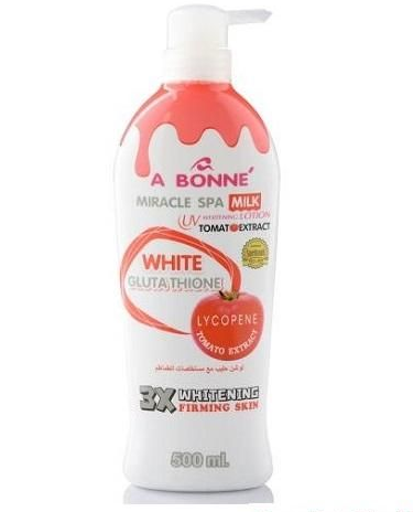 glutathione lotion philippines A Bonne White Glutathione Lotion w/ Lycopene Tomato Extract 500ml