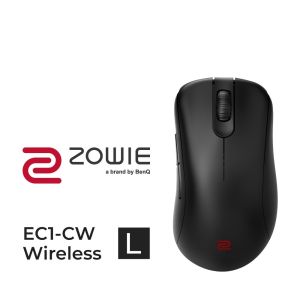 Chuột gaming không dây Esports BenQ ZOWIE EC1-CW (Wireless) công thái học bánh lăn 24 nấc / SP006254 - Hàng Chính Hãng