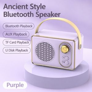 MERCUR Multicolor Bluetooth Speaker Fast Transmission 5.0 Bluetooth Wireless Speaker Small Long-lasting Portable Speaker Home Use