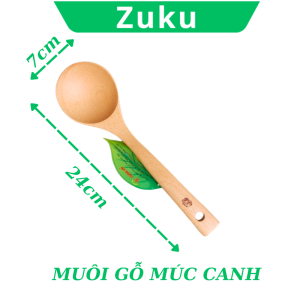 Muỗng gỗ vá sạn xẻng xào Trường Sơn - Muôi múc canh xới cơm chất liệu gỗ tự nhiên an toàn cho sức khỏe