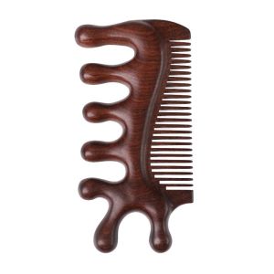 ✨ Boutique Recommend ✨ Ebony Massage Comb Multifunctional Meridian Comb Hair Loss Head Recuperation Scraping Eye Fatigue Soothing Home Men and Women CQ home