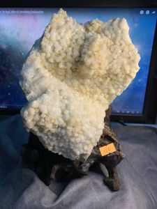 MẢNG HOA Đá thạch Anh trắng tán sắc pha lê tự nhiên trong suốt vàng Citrine thanh tẩy thiền định tarot cực mạnh Clear Quartz Natural 160