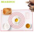 Pastry Sheet Oven Food Grade Liner Baking Tool Large Pizza Dough Non Stick Measure Pad Silicone Baking Mat. 