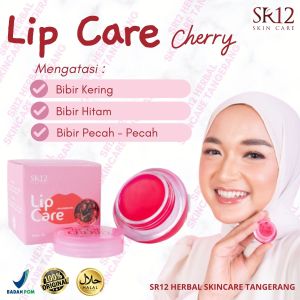 LIPCARE SR12 Lipbalm Pelembab Bibir Kering dan Hitam BPOM