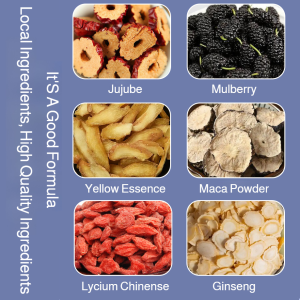 Ginseng Five Treasures Tea Ginseng And Wolf Berry Tea Mens Health Tea Bags Powerful Kidney Tea 人参五宝茶