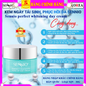 Serum dưỡng trắng căng bóng da sennio hàn quốc tinh chất tái sinh phục hồi dưỡng ẩm trắng da sennio chính hãng perfect whitening serum senio sno 828