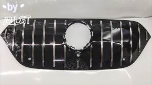 Kaly Front Bumper Upper Grille Mesh Grill For Benz EQS SUV W296 2022-2026 AMG Style K7M2P