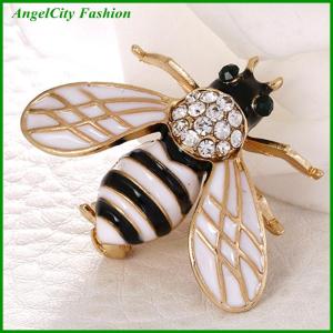 AngelCity Fashion Store Women Delicate Little Bee Insect Rhinestone Pin Brooch Jewelry Accessory