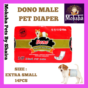 Dono Male Dog Diaper Wraps – Leak-Proof Protection for Dogs
