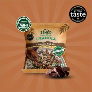 [New] - Zenko Ancient Grain Granola Chocolate Trail Mix ( Mini-Pack 50g)