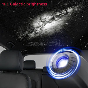 Semetal Xe máy chiếu ánh sao phích cắm USB-Và-Chơi đèn chiếu ban đêm hình sao 360 ° Rotation Galaxy ánh sáng môi trường Cho Tự Động Mái Nhà Cắm Trại