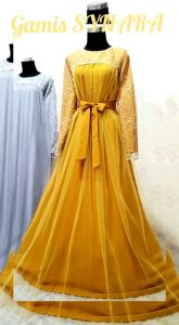 Gamis Synara gamis pesta kondangan bridesmaid wisuda