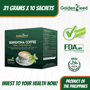 Golden Seed Coffee Serpentina Herbal Blend Instant Drink Mix &#