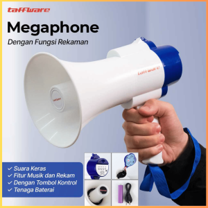 COD CEPATTaffware Megaphone Pengeras Suara Keras / Toa Pengeras Suara Keras Jualan keliling dengan Dicas Bluetooth Fungsi Rekaman   518