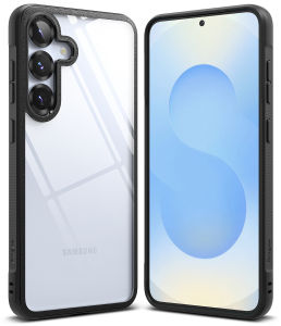 RINGKE® FUSION BOLD Rigid Strong Samsung Galaxy S25+/ S25 Crystal Clear Back Shockproof Soft TPU Bumper Phone Cover Case