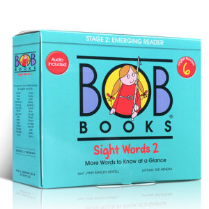 Gift Audio Bob Books Set: A Perfect Early Reading Education Tool for Children 4 to 6 Years Old