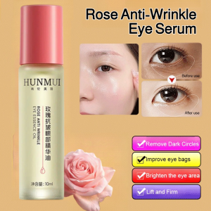 Rose Essence Oil Anti-Wrinkle Eye Essence Oil Nourishing Skin Anti-Aging Facial Massage Plant-based Essential Oil