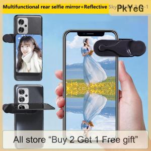 [COD] PkYeG Tool Adjustable Sky Mirror 2-in-1 Phone Rear Selfie Mirror ing Clip Outdoor Travel Phone ing Reflector ing Supplies