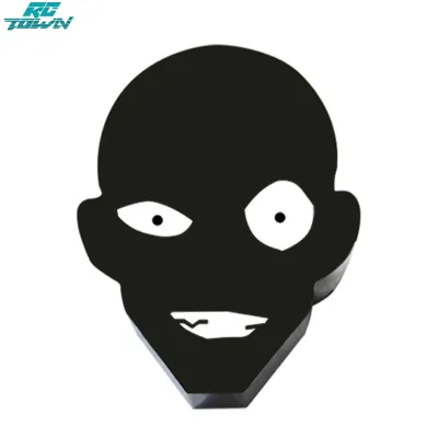 0.2w Funny Black Man Night Light Built-in Battery Eye Protection Dormitory Bedside Table Ambient Lamp Decor