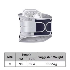 Adjustable Back Brace Men Women Lower Back Pain Relief Lumbar Support Compression Belt Back Sprain Therapy Waist Strap