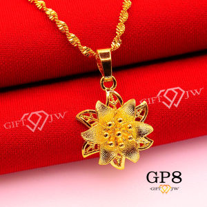 Pos Dari KL- GP1 Rantai Emas Korea/Rantai Emas Plated/Rantai Leher Emas 45cm/Loket Emas/Gold Necklace