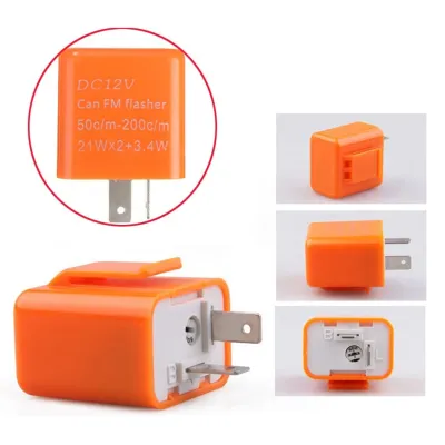 รีเลย์ไฟเลี้ยว รีเลย์ไฟเลี้ยวแต่ง 12V สามารถปรับจังหวะให้กระพริบเร็วขึ้นหรือช้าลงได้ MT07