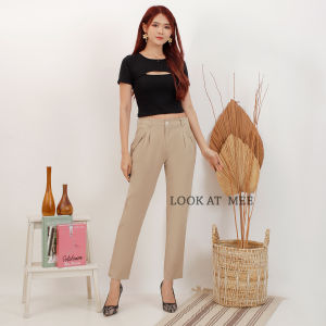 Celana wanita pensil Chinos Kerja Kantor Casual Panjang Bahan Katun premium quality