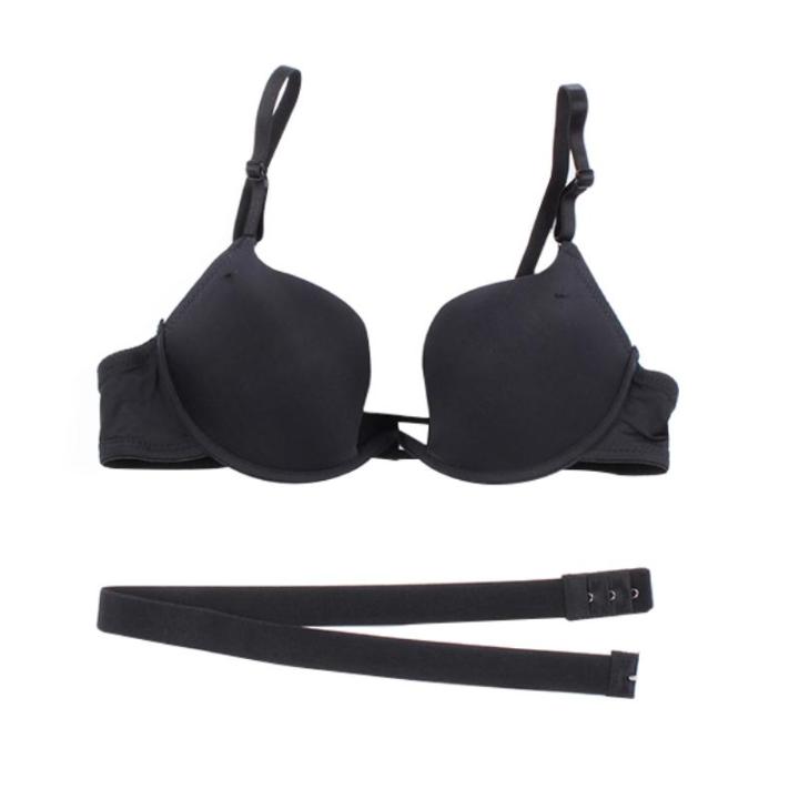 thumbnail image 2 of Womens Low Plunge Push Up Bra With Clear Straps Low Cut Convertible Underwire Padded Cleavage Bra 6a19bae5 6645 472e B8b4 48e48f6731e1.7a0c1fde42b481bb9cc242f4843b9a09 2 of 10