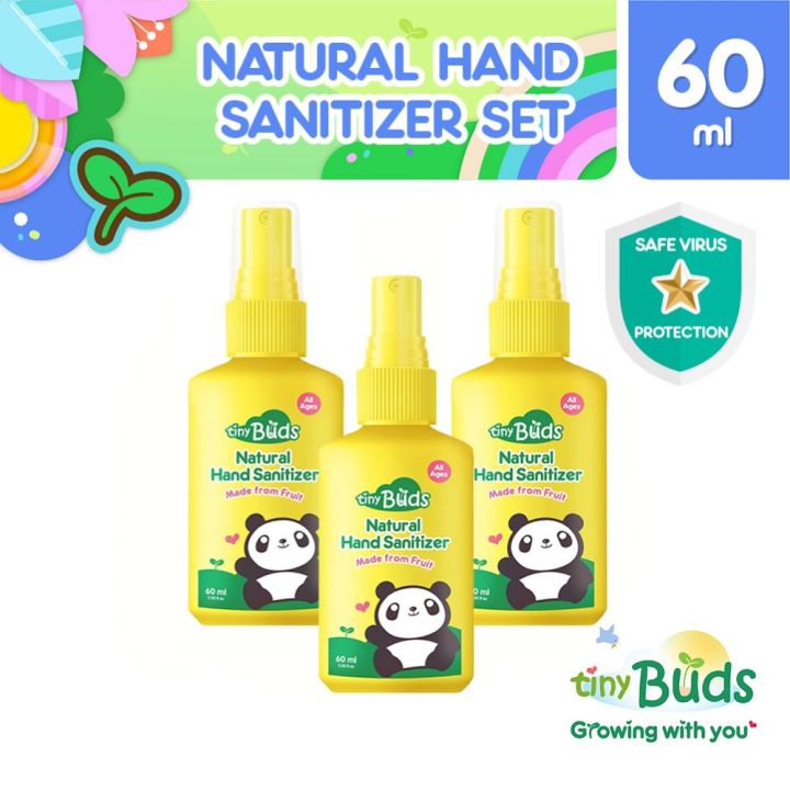 Tiny Buds Hand Sanitizer (Fruits) Set of 3