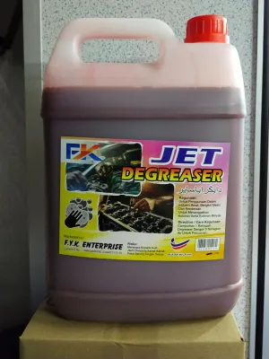 JET CHEMICAL ENGINE DEGREASER CHEMICAL MERAH 5litre