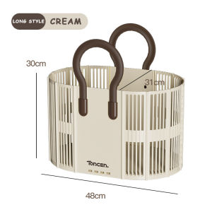 Foldable Dirty Clothes Basket Household Portable Laundry Basket Bathroom Large Capacity Storage Basket