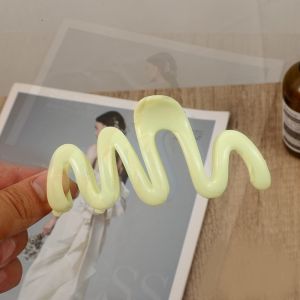 Gratis Semua - Jedai Wanita Motif Wave Gelombang / Aksesoris Rambut Wanita / Women Hair Clip Fashion / Aesthetic Wavy Hair Clips