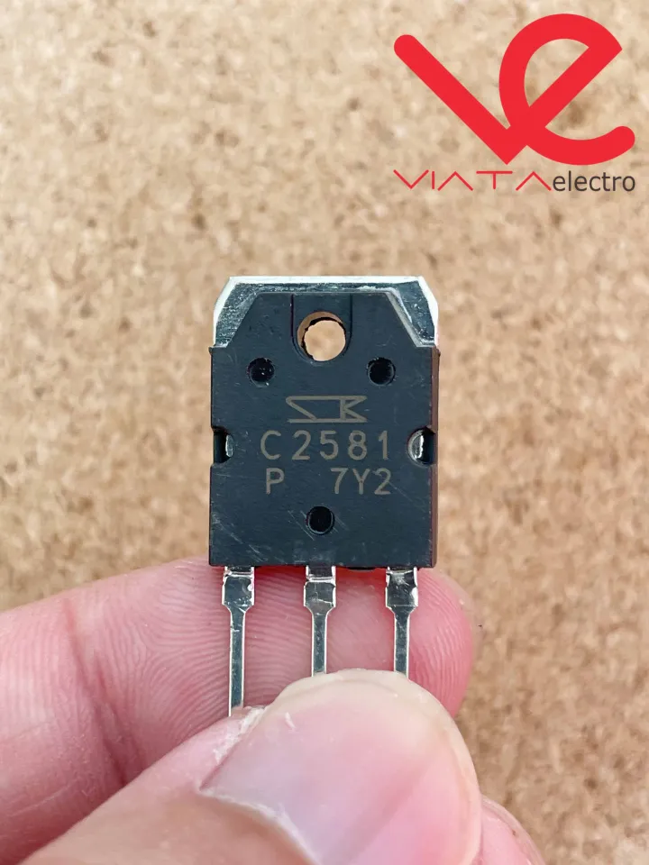 thumbnail image 2 of Sanken 2SC2581 TO-3P Power Transistor – Original Pulled C2581 2 of 4