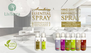 Livterra Kombo Hemat 12 : Aromatherapy Lemongrass + Eucalyptus Spray 100mL