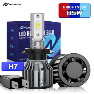NeoGlow MGC High-Quality LED Headlight Bulb 85W 12000LM 6000K H4 H11 9005 Socket 3-Year Warranty IP68