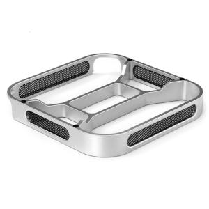 Desktop Stand Featuring Dustproof Meshes And Ergonomic Power Button Access for Macmini Control
