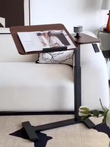 H Computer Table Side Table Standing Desk Height-adjustable Computer Home Bedroom Office Movable Small Tables Writing Work Desks