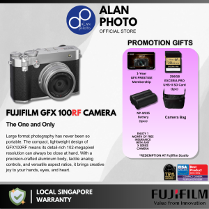 FUJIFILM GFX100RF Digital Camera | Fujifilm Singapore Warranty