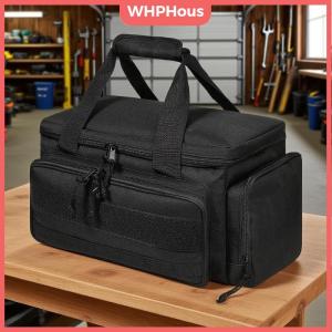 WHPHous Heavy Duty Tacticals Tool Bag Non-Slip Base Multipurpose Work Organizer For Handyman Carpenter Durable Portable Tool Storage