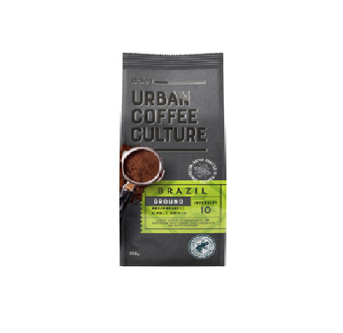 Coles Urban Coffee Culture Single Origin Ground Brazil Coffee Lazada PH
