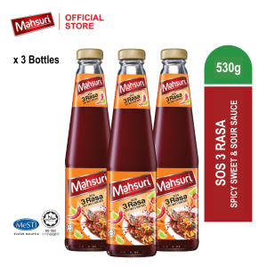 [Bundle] Mahsuri Sos Tiga Rasa (530g x 3)
