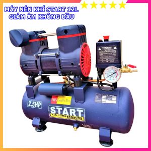 Máy nén khí không dầu giảm âm START 1225ST (12 lít) Đài Loan bảo hành 12 tháng